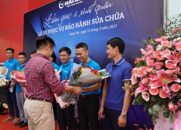 Lễ bàn giao lô xe phục vụ Bảo hành Sửa chữa