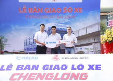 Ôtô Hải Âu bàn giao lô 50 xe tải thùng ChengLong H7 8X4 330HP cho Thanh Thành Đạt – Nghệ An
